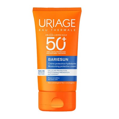 Uriage Bariesun Protective Unscented Cream SPF 50+ - Hydratační krém na opalování 50ml