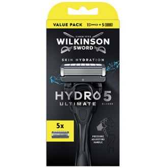 Wilkinson Sword Hydro 5 Ultimate Skin Hydration - Holicí strojek + 5 hlavic