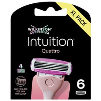 Wilkinson Sword Intuition Quattro ( 6 ks ) - Náhradní hlavice