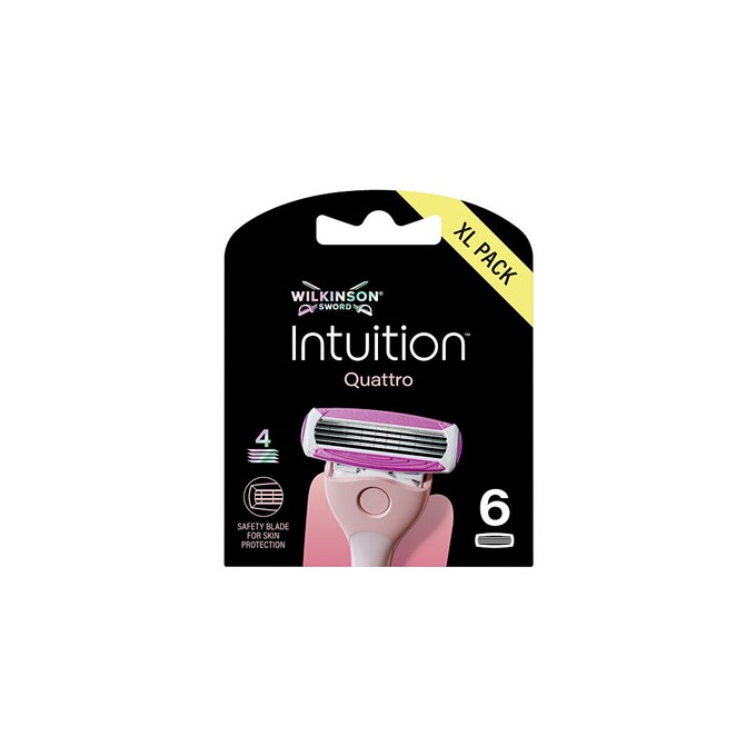 Wilkinson Sword Intuition Quattro ( 6 ks ) - Náhradní hlavice