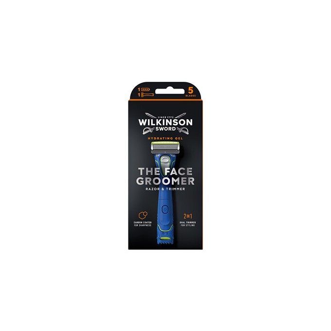 Wilkinson Sword The Face Groomer - Holicí strojek a zastřihovač 2v1