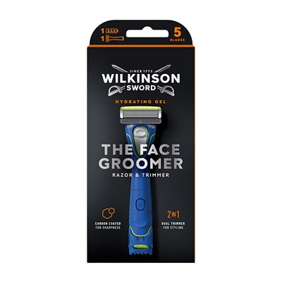 Wilkinson Sword The Face Groomer - Holicí strojek a zastřihovač 2v1