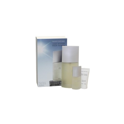 Issey Miyake L'Eau D'Issey pour Homme Gift Set 125 ml EDT, L'Eau D'Issey pour Homme EDT 15 ml shower gel and L'Eau D'Issey pour 