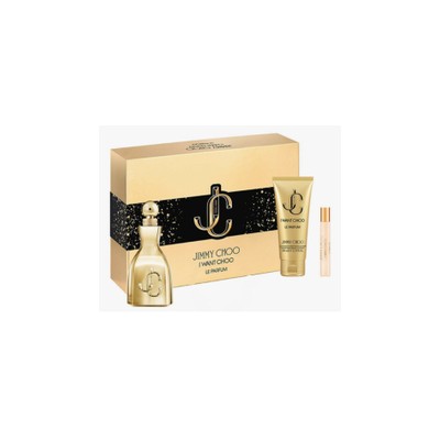 Jimmy Choo I Want Choo Le Parfum Gift set Parfum 100 ml, body lotion 100 ml and perfume 7.5 ml 100ml