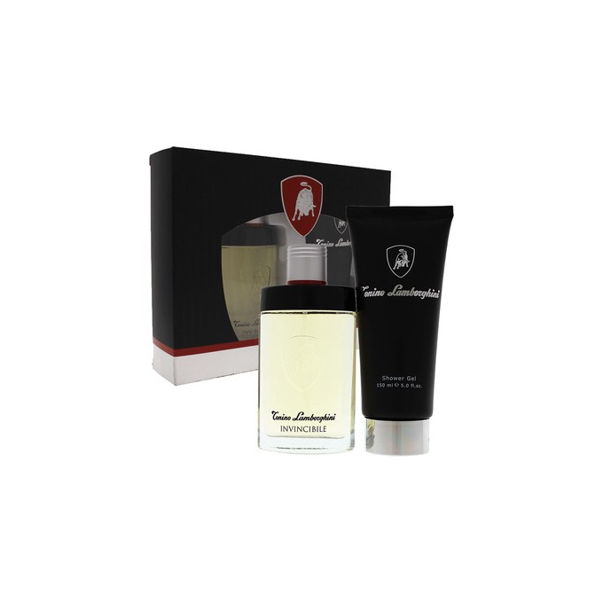 Lamborghini Invincibile Dárková sada EDT 75 ml a sprchový gel 150 ml 75ml