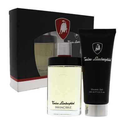 Lamborghini Invincibile Dárková sada EDT 75 ml a sprchový gel 150 ml 75ml