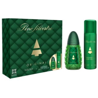 Pino Silvestre Original Dárková sada EDT 125 ml a deospray 200 ml 125ml