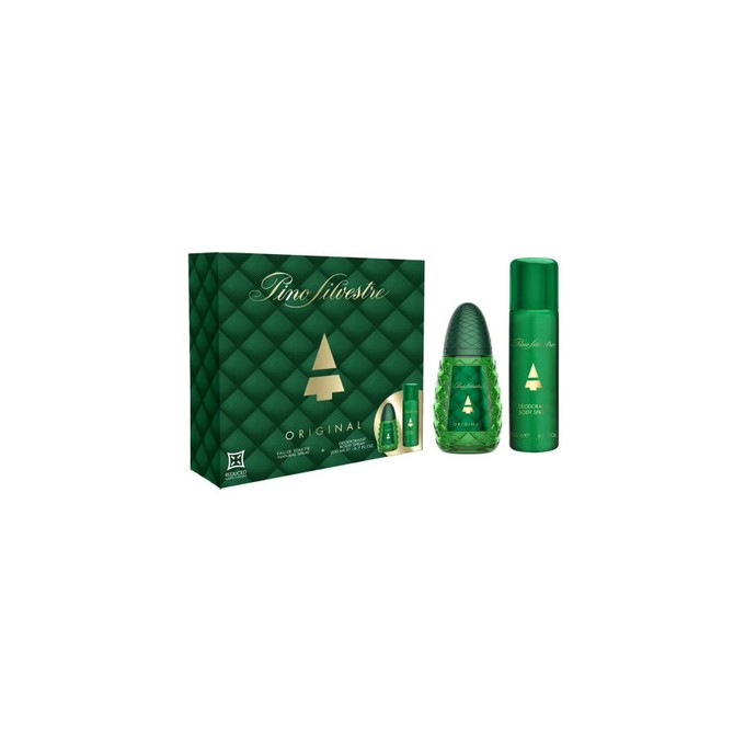 Pino Silvestre Original Dárková sada EDT 125 ml a deospray 200 ml 125ml
