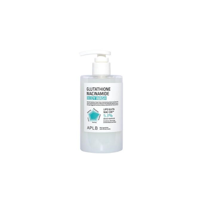 APLB Glutathione Niacinamide Body Wash - Hydratačně-rozjasňující sprchový gel 300ml