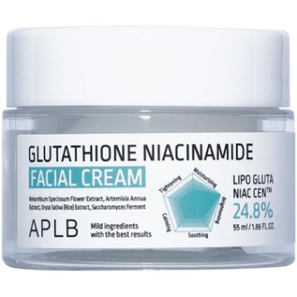 APLB Glutathione Niacinamide Facial Cream - Rozjasňující pleťový krém 55ml