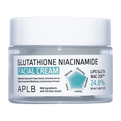APLB Glutathione Niacinamide Facial Cream - Rozjasňující pleťový krém 55ml