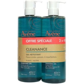 Av ne Cleanance Cleansing Gel Duo - Čisticí gel bez mýdla pro mastnou a problematickou pleť 800ml