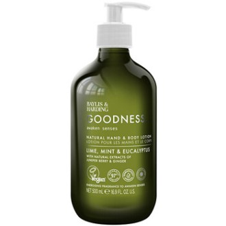 Baylis & Harding Goodness Awaken Body Milk ( Limetka, Máta & Eukalyptus ) - Tělové mléko 500ml