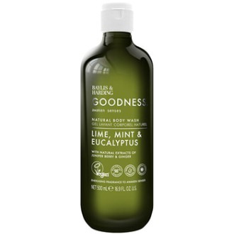 Baylis & Harding Goodness Awaken Natural Body Wash ( Limetka, Máta & Eukalyptus ) - Sprchový gel 500ml