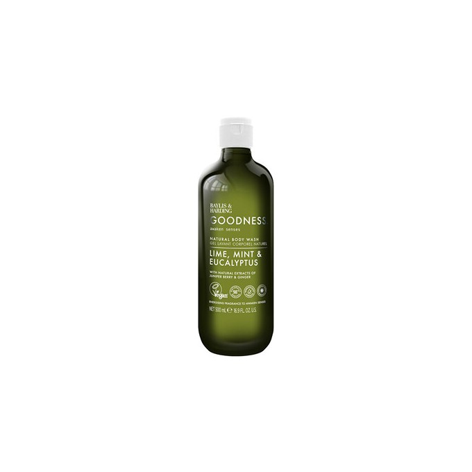 Baylis & Harding Goodness Awaken Natural Body Wash ( Limetka, Máta & Eukalyptus ) - Sprchový gel 500ml