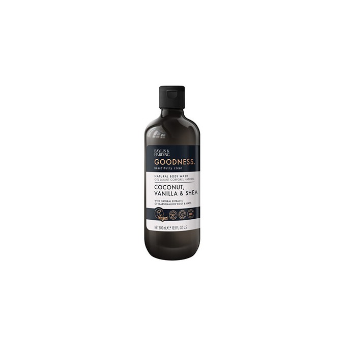 Baylis & Harding Goodness Body Wash ( Kokos, Vanilka & Shea ) - Tělové mýdlo 500ml