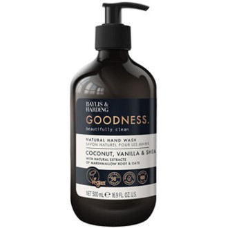 Baylis & Harding Goodness Hand Wash ( Kokos, Vanilka & Shea ) - Tekuté mýdlo na ruce 500ml