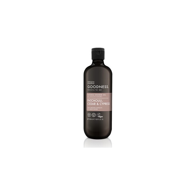 Baylis & Harding Goodness Mens Natural Shower Gel ( Pačuli, Cedr & Cypřiš ) - Pánský sprchový gel 500ml