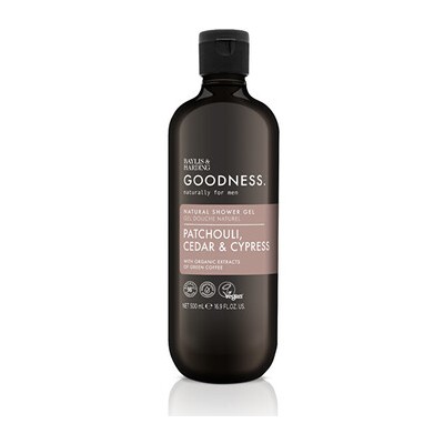 Baylis & Harding Goodness Mens Natural Shower Gel ( Pačuli, Cedr & Cypřiš ) - Pánský sprchový gel 500ml
