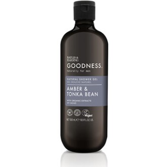 Baylis & Harding Goodness Mens Shower Gel ( Ambra & Tonka Fazole ) - Pánský sprchový gel 500ml