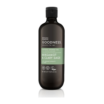 Baylis & Harding Goodness Mens Shower Gel ( Bergamot & Šalvěj ) - Pánský sprchový gel 500ml