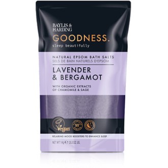 Baylis & Harding Goodness Sleep Levandule & Bergamot Bath Salts - Sůl do koupele 1000.0g