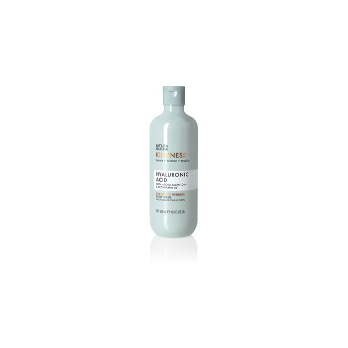 Baylis & Harding Kindness+ Hyaluronic Acid Body Wash - Hydratační sprchový gel 500ml