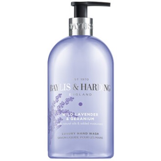 Baylis & Harding Levandule & Geranium Hand Wash - Tekuté mýdlo na ruce 500ml