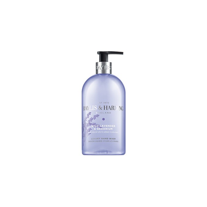 Baylis & Harding Levandule & Geranium Hand Wash - Tekuté mýdlo na ruce 500ml