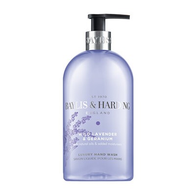 Baylis & Harding Levandule & Geranium Hand Wash - Tekuté mýdlo na ruce 500ml