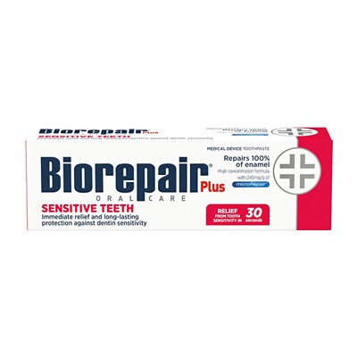 Biorepair Plus Sensitive Teeth Toothpaste - Zubní pasta 75ml