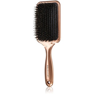 BrushArt Boar Bristle Paddle Hairbrush ( Bronzový ) - Plochý kartáč