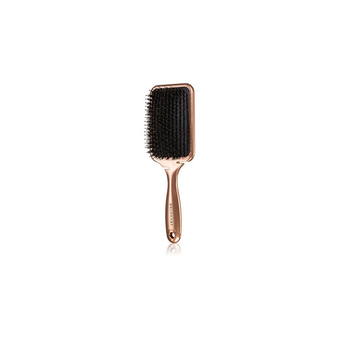 BrushArt Boar Bristle Paddle Hairbrush ( Bronzový ) - Plochý kartáč