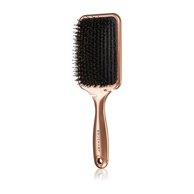 BrushArt Boar Bristle Paddle Hairbrush ( Bronzový ) - Plochý kartáč