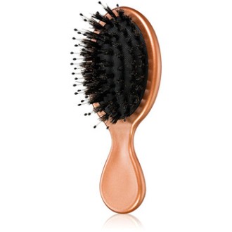 BrushArt Boar Bristle Paddle Hairbrush Travel - Cestovní kartáč