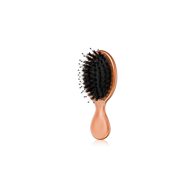 BrushArt Boar Bristle Paddle Hairbrush Travel - Cestovní kartáč