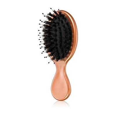 BrushArt Boar Bristle Paddle Hairbrush Travel - Cestovní kartáč