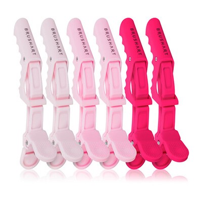 BrushArt Hair Crocodile Sectioning Hair Clips - Sada sponek do vlasů ( 6 ks )