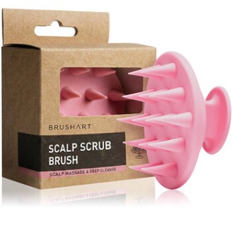 BrushArt Scalp Scrub Brush - Masážní kartáč na pokožku hlavy
