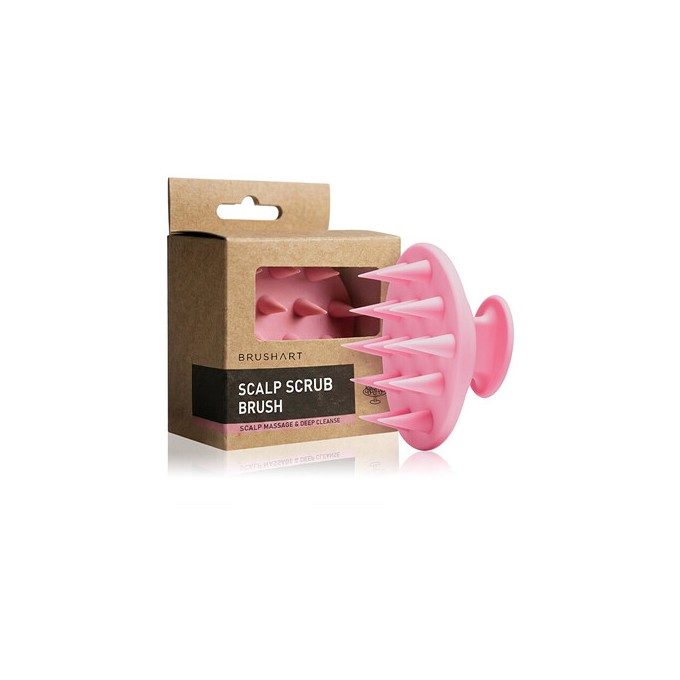 BrushArt Scalp Scrub Brush - Masážní kartáč na pokožku hlavy