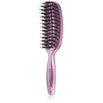 BrushArt Vent Blowdry Hairbrush ( Metalická růžová ) - Kartáč na foukání