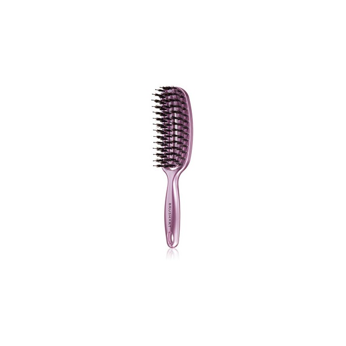 BrushArt Vent Blowdry Hairbrush ( Metalická růžová ) - Kartáč na foukání