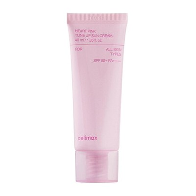 Celimax Heart Pink Tone Up Sun Cream SPF 50 - Tónující opalovací krém 40ml