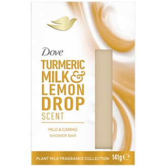 Dove Shower Bar Turmeric Milk & Lemon Drop - Krémová tableta 141.0g
