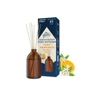 Glade Aromatherapy Reed Pure Happiness Diffuser - Vonné tyčinky s vůní pomeranče a neroli 80ml