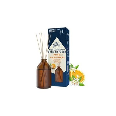 Glade Aromatherapy Reed Pure Happiness Diffuser - Vonné tyčinky s vůní pomeranče a neroli 80ml