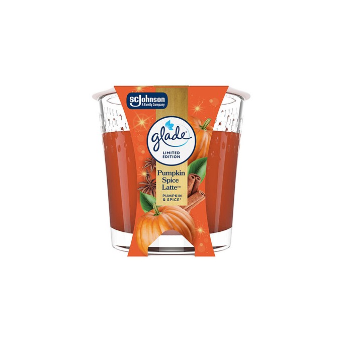 Glade Pumpkin Spice Latte Candle - Vonná svíčka 112.0g