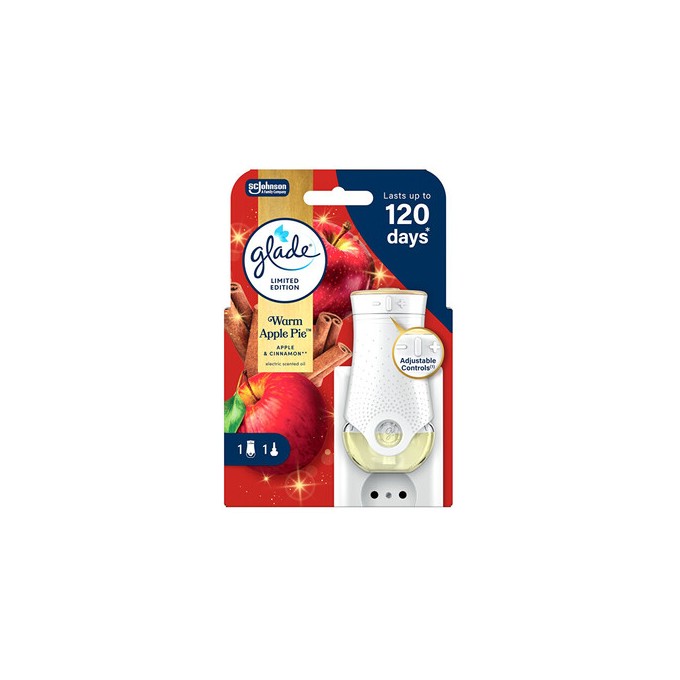Glade Warm Apple Pie - Elektrický osvěžovač vzduchu + náplň 20ml