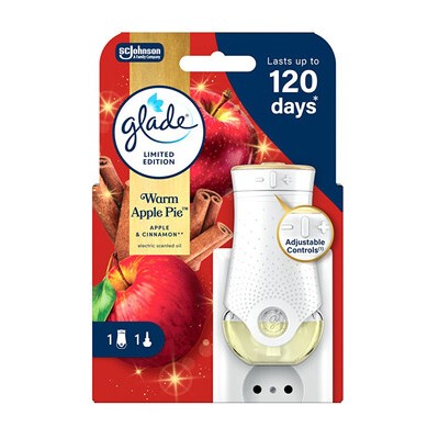 Glade Warm Apple Pie - Elektrický osvěžovač vzduchu + náplň 20ml