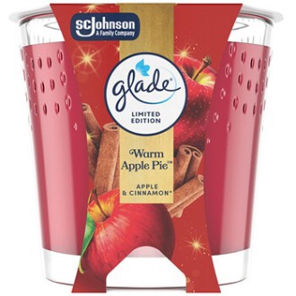 Glade Warm Apple Pie Candle - Vonná svíčka 112.0g